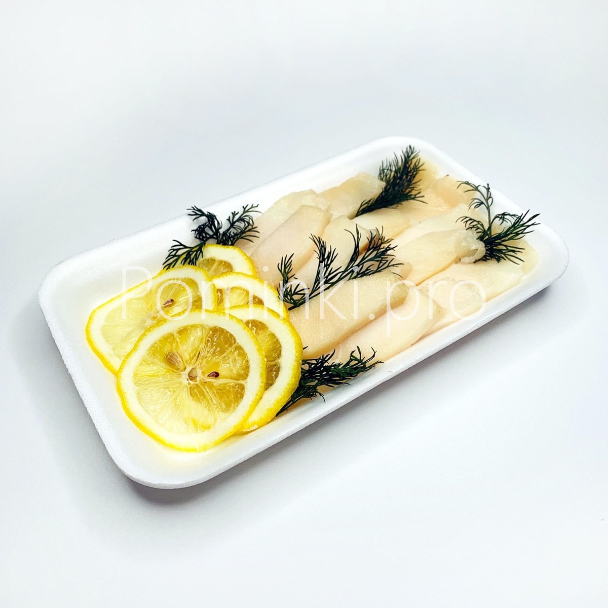 Нарезка масляной рыбы